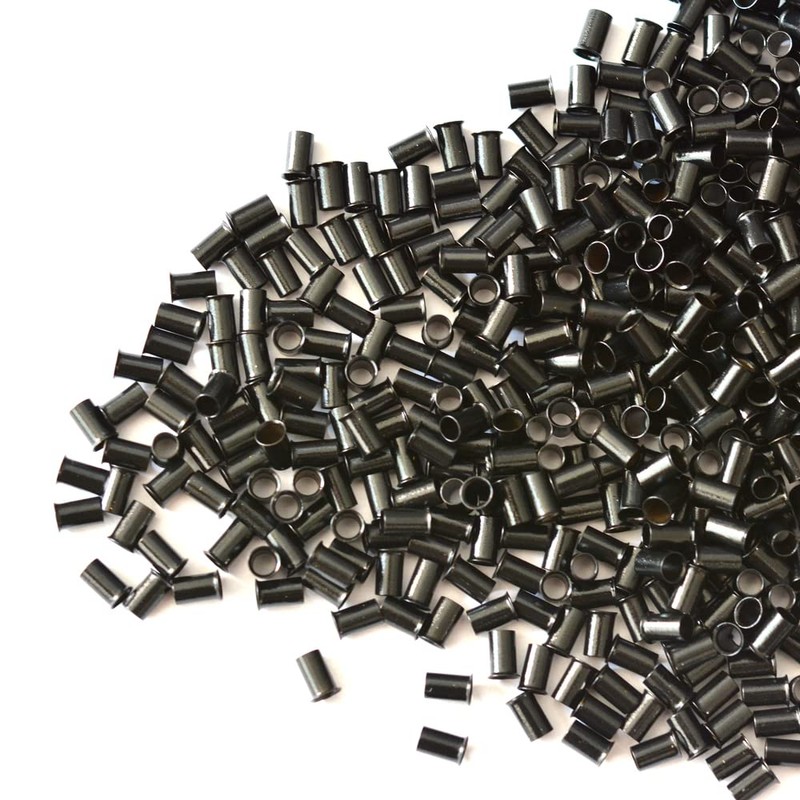 Pack of 500 Hair Extensions Rings 3.4 mm Copper Micro