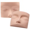 Embagol Lash Mannequin Head For Eyelash Extension, Lash Extension Practice