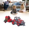 RC Farm Tractor Toy Educational Rechargeable Remote Control Farm Truck