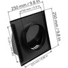 Awenta 150mm Extractor Hood Vent - Black ABS Plastic -