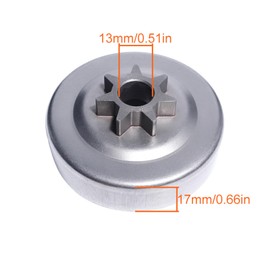 Mtanlo .325 Spur Sprocket Cover Clutch Drum Kit For Stihl MS261 MS261C MS271 MS271C MS291 MS291C Chainsaw Replace # 1121 160 2051, 1141 640 2001
