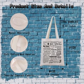 Power-less Book Tote Bag Power-less Fandom Gift Book Lover Gift Bookish Merch (PA-Gray Tote)