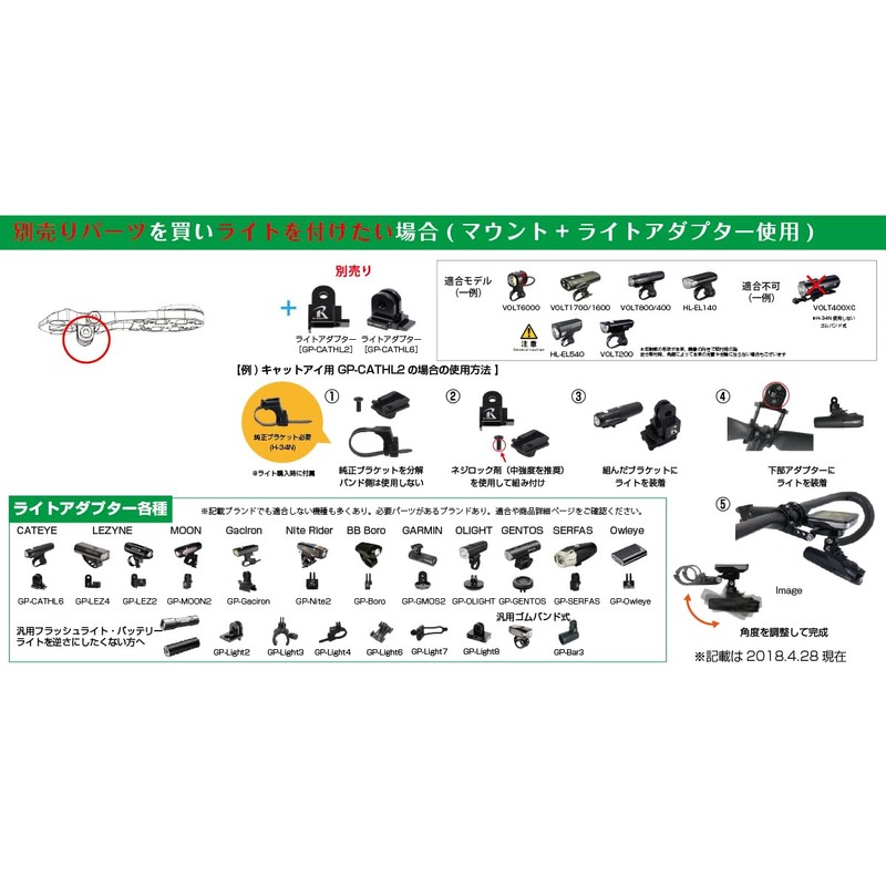 [Lek Mount] Pinarello Most (TALON ULTRA) Exclusive Type α Combo