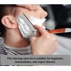 Professional Straight Razor Kit With Strop, Shaving Brush, Leather Strop