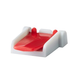 Small Service Alert Flags - Kull Industries - Medical Hand Sanitizer Alert Tags for Hospitals, Offices, Clinics (25 Flags) (1.25 x 1.5 inch) (Red)