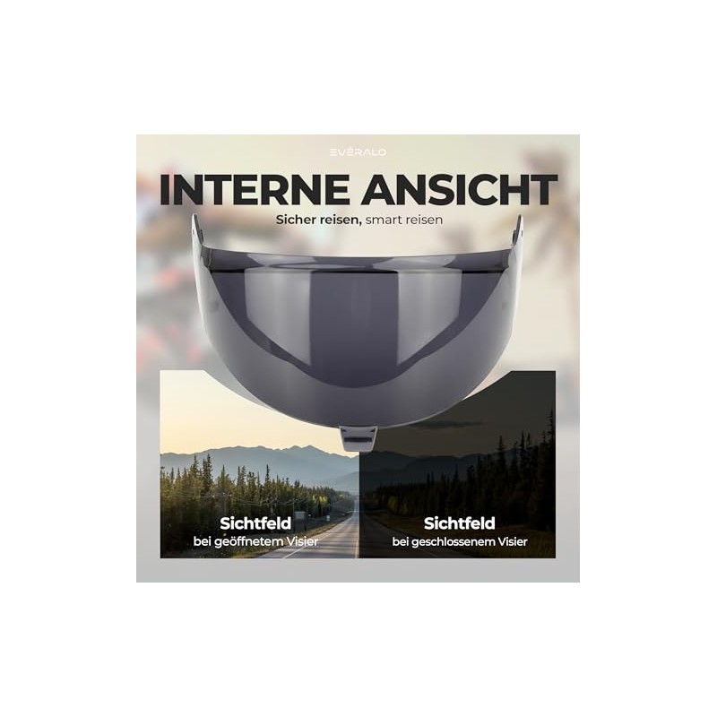 Compatible with Shark Skwall i3 Visor - DSkwall 3 -