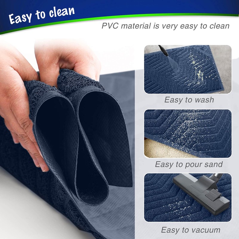 WePet Cat Litter Box Mat(No. 02-2), Kitty Premium PVC Pad,