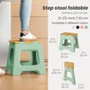 Vigar Compact Step Stool Foldable, 12-1/2-inch Step Stools for Adults