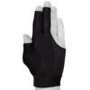 Tiger-X Billiard Glove - Black - for Left Hand (Large)