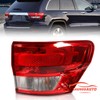 Sagnod Auto Tail Light compatible with 2011-2013 Jeep Grand Cherokee