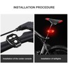 Smart Remote Control Turn Signal USB Charging Waterproof Bike Remote