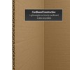 4 ft. Short Brown Temporary Cardboard Folding Screen - 6
