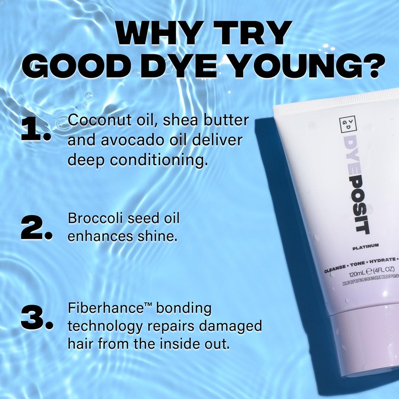 Good Dye Young Color Depositing Mask, DYEposit Color Depositing Conditioner,