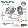 Bear River Converters BRC8017EX 2 1/2" 2.5" ID QuickFix Exhaust