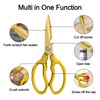 CGBE Kitchen Scissors, Stainless Steel Household Scissors, Heavy Duty, Dishwasher
