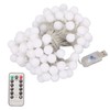 LED Ball String Lights USB Interface 8 Light Modes Warm