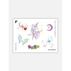 Fake Tattoo Unicorn