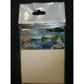 Unbranded Michigan magnet with note pad all-in-one  Beautiful nature scenes
