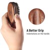 BFWood BFWood Small Travel Beard Brush - Natural Boar Bristles