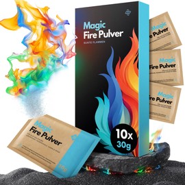 molinoRC Magic Flames 300 g Colourful Fire Powder for Magic Flame Magic in Fire Bowl, Campfire, Fireplace and Oven - The Popular Gift with Wow Effect for Large and Small Fire Fans - Easter