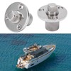 50mm Boat Garboard Drain Plug Stainless Steel Mirror Polish UV