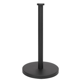 NearMoon Standing Paper Towel Holder, Kitchen Paper Towel Tissue Holder- for Bathroom Countertop, Standard or Jumbo-Sized Roll Paper (with Stainless Steel Base, Matte Black)