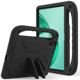 Kids Case for Honor Pad X8a 11 inch 2024, EVA Foam Lightweight Shockproof Durable Tablet Case with Handle Stand Cover for Kids Black
