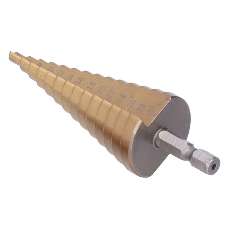 Step Drill Bits Serrated Spiral Bits High Speed Steel Woodworking