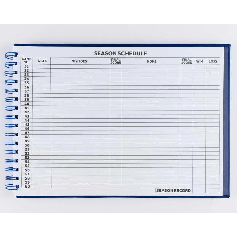 Murray Sporting Goods Premium Volleyball Scorebook - 60 Matches