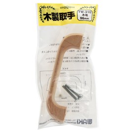 Wake Sangyo TW-310 Wooden Handle 3.8 inches (96 mm) Interior Furniture Handle Picking