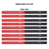 Double-headed red/blue round wire carpenter's pencils, woodworking construction pencils for
