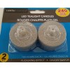 Luminessence Flickering LED Tealight Candles 1.25”H X 1.5”D 120 Hours