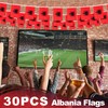 Albania String Flag Pennant Banner, Small Mini Albanian Flags Bunting