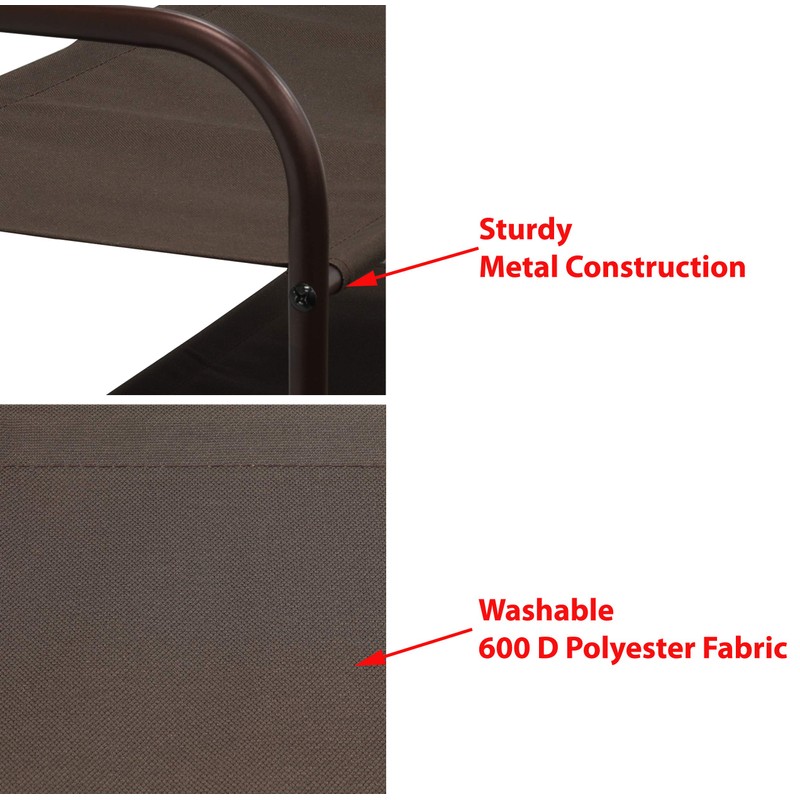 Simple Houseware 3-Tier Shoe Rack Storage Organizer, Bronze – Space-Saving