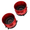 1 Pair NAB Hub Adapters Polished Aluminum Alloy Universal Loading