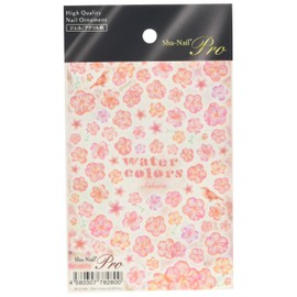 写ネイルプロ ネイルシール 水彩 桜 アート材