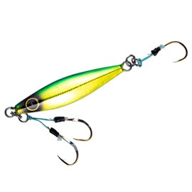 Hayabusa Metal Jig FS430 30g #6 62mm Kayama Ramidkin Blue Glowberry Fishing Hook 1 Piece
