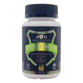 Aceite De Oregano 60 Cápsulas 1000 Mg A4h Rinde 1 Mes                                                                                                 