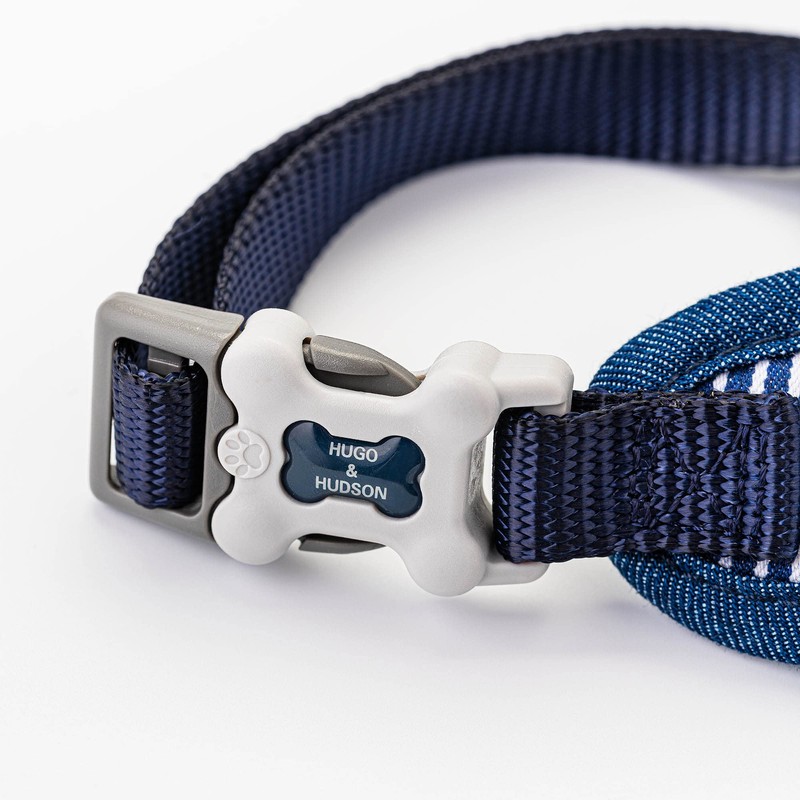 HUGO & HUDSON Fabric Vest Dog Harness - Adjustable Rear