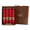 Root Candles 4-Count Unscented Dinner Candles Dripless Beeswax Enhanced Timberline™