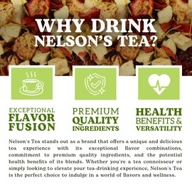 Nelson's Tea Pineapple Melon Punch - Cut & Sifted Rooibos Green Tea with Apple, Cranberry, Hibiscus, Marigod and Safflower Loose Leaf Tea (Sample)