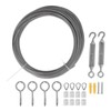 Stainless Steel Wire Rope Set Rust Proof Prevent Corrosion PVC