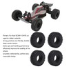 4PCS RC Wheel Tire Rubber Tyre 51mm Diameter for Axial