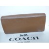 Coach cross grain leather Slim Envelope F54009 Wallet Saddle 2