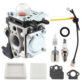 CARBBIA Carburetor A021004601 A021004600 Compatible with Echo SRM2620 SRM-2620 BRD2620 HCA2620 PAS2620 PS262 Compatible with Shindaiwa C262 LE262 T262 with Air Filter/Fuel Filter/Spark Plug A226002030