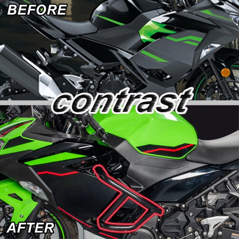 WolflineMoto Stunt Cage Engine Crash Bars Guards Falling Protector For