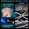 VASTFIRE Starlight Headliner Kit - 300pcs 0.03in 9.8ft Fiber Optic