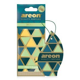 AREON Mosaic Hanging Car and Home Air Freshener, Fine Tabacco (Pack of 3)