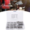 450pcs M3 Stainless Steel Cup Head Hex Socket Screw with