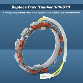 Esttlamer 696579 High-Performance Charging Coil and Alternator Stator Assembly Replacement for Briggs & Stratton V-Twin 16HP-23HP 305447 356447 385447 543277 613277 Series Engines